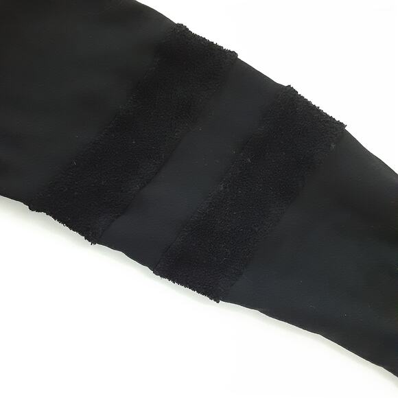 Year of Ours Varsity Ringer Sweatshirt Black Terry Womens M Made in the USA - Picture 6 of 13